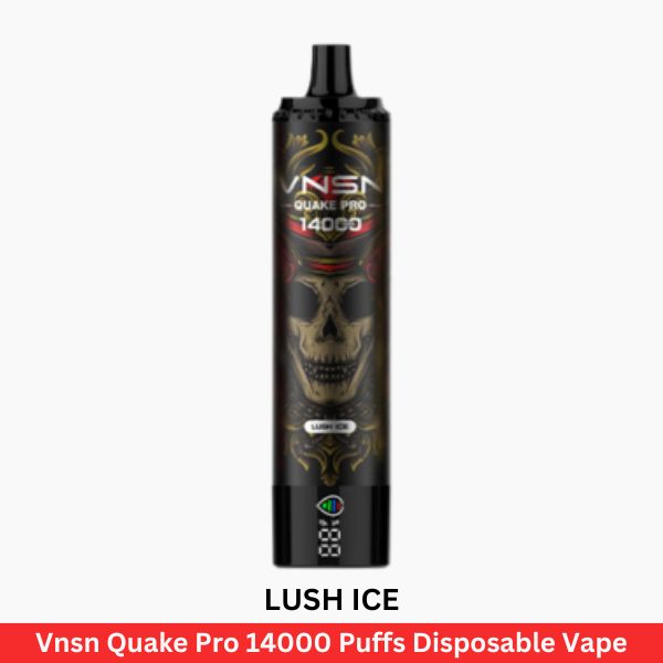 Vnsn Quake Pro 14000 Puffs Lush Ice Disposable Vape - Uaevapershop in UAE