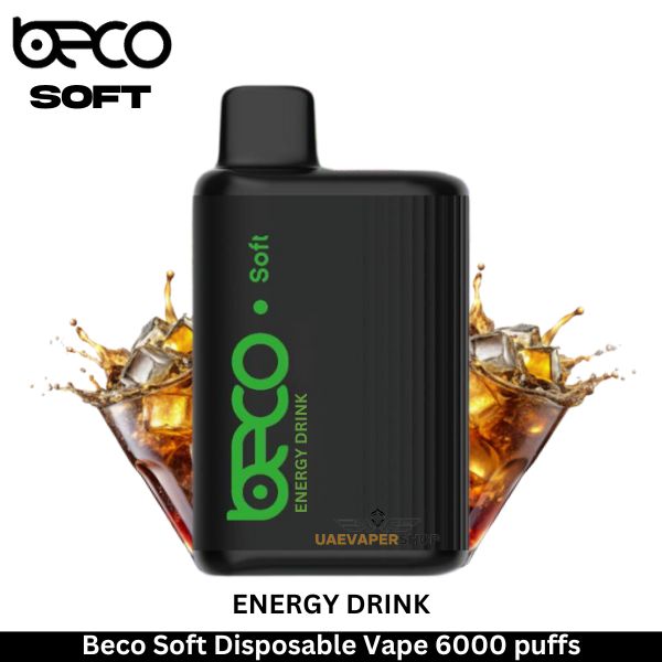 Beco Soft Disposable Vape Energy Drink 6000 puffs - Uaevapershop in UAE