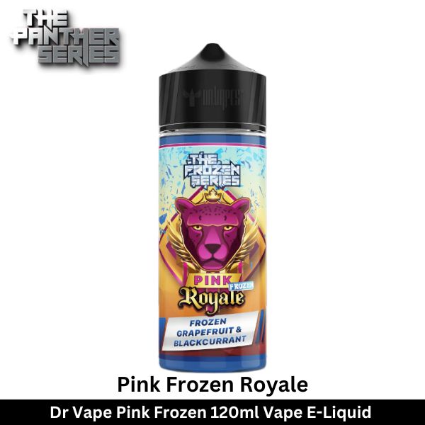 Dr Vape Pink Frozen Royale 120ml Vape E Liquid - Uaevapershop in UAE