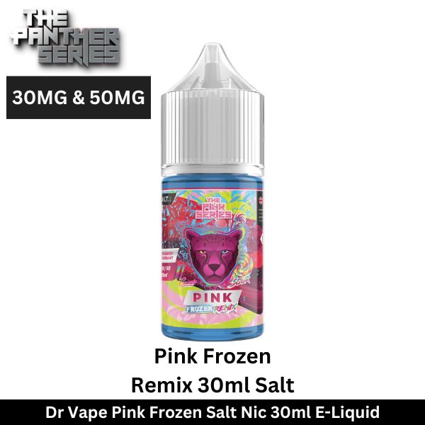 Dr Vape Pink Frozen Salt Nic 30ml Pink Frozen Remix 30ml Salt E Liquid - Uaevapershop in UAE