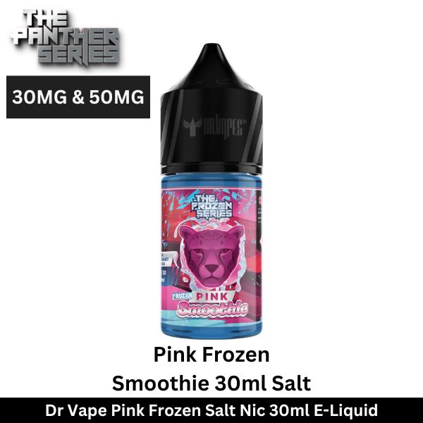 Dr Vape Pink Frozen Salt Nic 30ml Pink Frozen Smoothie Salt E Liquid - Uaevapershop in UAE