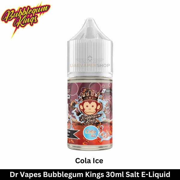 Dr Vapes Bubblegum Kings 30ml Salt - Uaevapershop in Dubai Dr Vapes Bubblegum Kings 30ml Cola Ice Salt - Uaevapershop in UAE