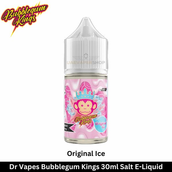 Dr Vapes Bubblegum Kings 30ml Salt - Uaevapershop in Dubai Dr Vapes Bubblegum Kings 30ml Original Ice Salt - Uaevapershop in UAE