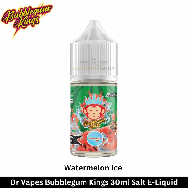 Dr Vapes Bubblegum Kings 30ml Salt - Uaevapershop in Dubai Dr Vapes Bubblegum Kings 30ml Watermelon Ice Salt - Uaevapershop in UAE