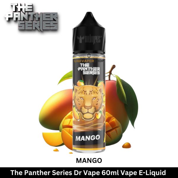 The Panther Series Dr Vape 60ml Mango Vape E Liquid - Uaevapershop in UAE