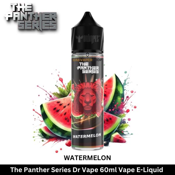 The Panther Series Dr Vape 60ml Watermelon Vape E Liquid - Uaevapershop in UAE