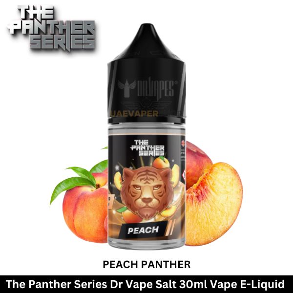 The Panther Series Dr Vape Salt 30ml Vape Peach Panther E Liquid - Uaevapershop in UAE