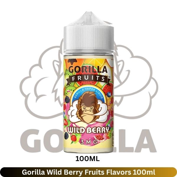 Gorilla Wild Berry Fruits Flavors 100ml
