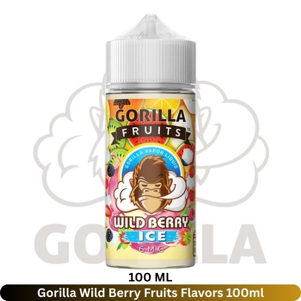 Gorilla Wild Berry Fruits Ice Flavors 100ml