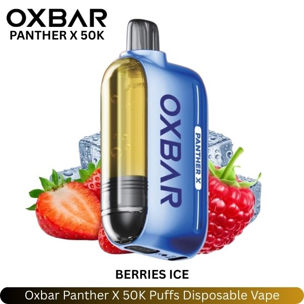 Oxbar Panther X 50K Puffs Berries Ice Disposable Vape