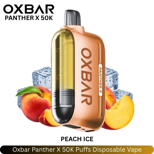 Oxbar Panther X 50K Puffs Peach Ice Disposable Vape