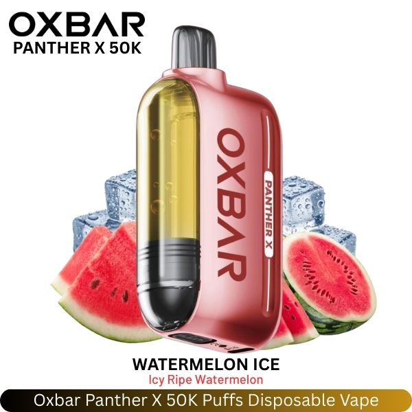 Oxbar Panther X 50K Puffs Watermelon Ice Disposable Vape