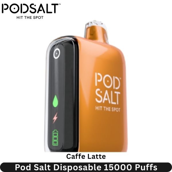 Pod Salt Caffe Latte Disposable 15000 Puffs