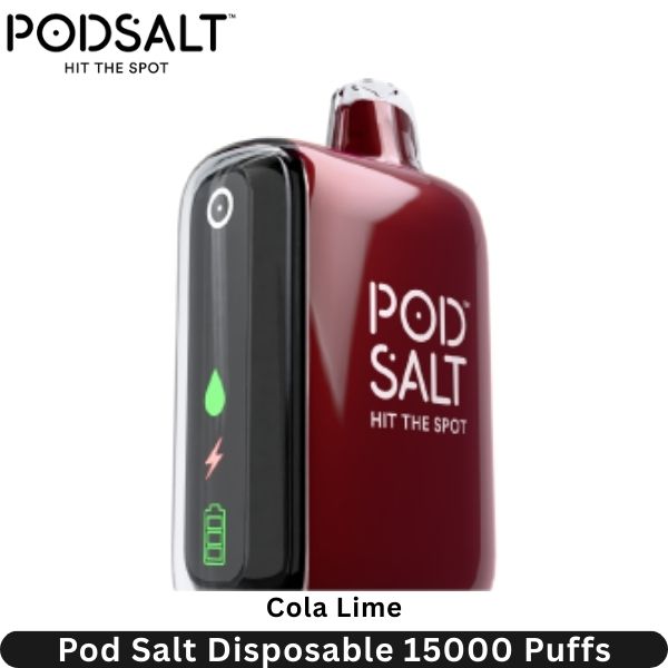 Pod Salt Cola Lime Disposable 15000 Puffs
