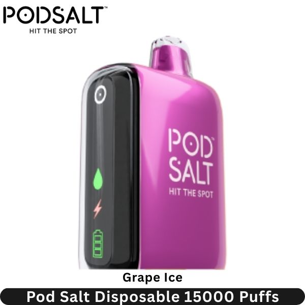 Pod Salt Grape Ice Disposable 15000 Puffs