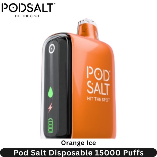 Pod Salt Orange Ice Disposable 15000 Puffs