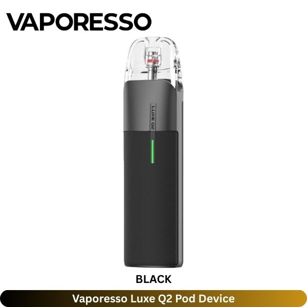 Vaporesso Luxe Q2 Pod Device - Uaevapershop in Dubai Vaporesso Luxe Q2 Pod Device Black