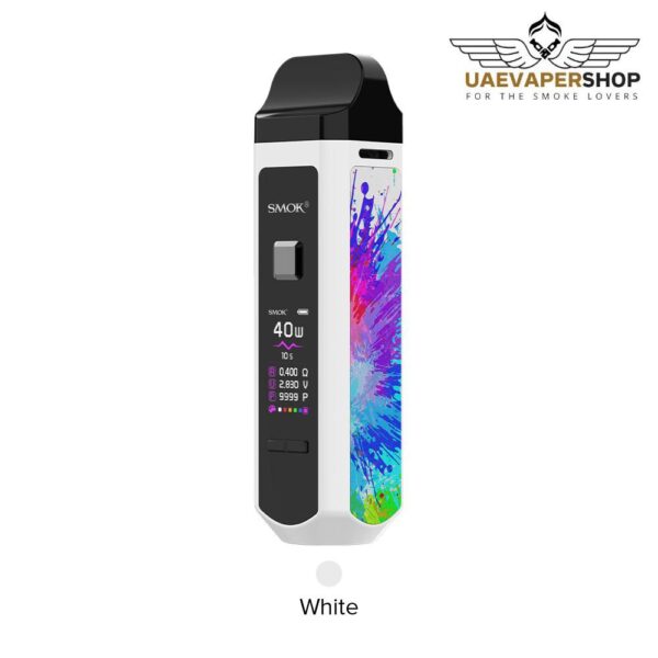 SMOK RPM 40 Pod mod Kit There is a special vape device combining the advantages of both pod devices. SMOK RPM40 Kit features an integrated 1500mAh battery