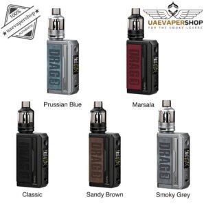 VOOPOO DRAG 3 KIT BUY AUTHENTIC BEST UAE VAPER SHOP DUBAI DRAG 3 Kit Device With-TPP Pod Tank (2ml) TPP-DM2, 0.2Ω-TPP-DM1, 0.15Ω-Type-C Cable-User Manual