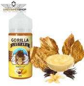 Gorilla Custard Tobacco Buy 100ML Best Online Uae Vaper Shop Gorilla Custard E-Liquid - Tobacco Features: 100ML Bottle VG/PG: 70/30 Child Resistant Cap Made USA