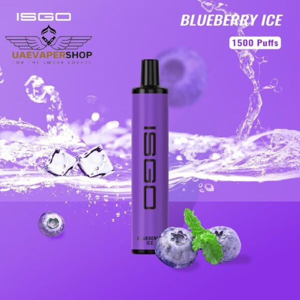 ISGO Disposable Paris 1500Puffs Best Buy Now Uae Vaper Shop ISGO Paris Disposable Vape Spec: 5ml Pre-filled Pod 1500 Puffs Approximately 50MG (5%) Nicotine Salt