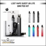LOST Vape UB Lite Kit Buy 30w Pod System Best Vape UAE Vaper Includes: UB Lite Pod Kit * UB Lite L1 0.4ohm Coil * UB Lite L5 1.4ohm Coil * Type-C USB Cable
