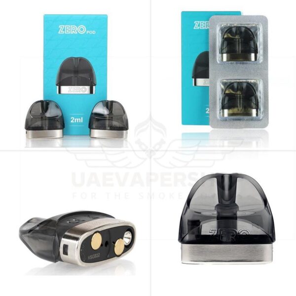 Zero pods 2 ml Buy Vaporesso Zero Best Device Now In Dubai ZERO Pods Features: 1.3ohm CCELL Coil - rated for 9/10.5/12.5W 1.0ohm MESH Coil - rated for 9/11/13W Push-to-Fill Design