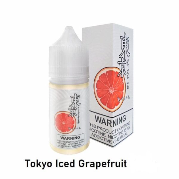 Tokyo Iced Grape Fruit Salt Nic 30ml Best Flavour Now In Uae