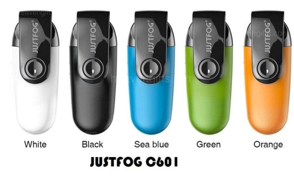 Buy Justfog Vape C601 Ultra Portable Pod System Kit in Uae