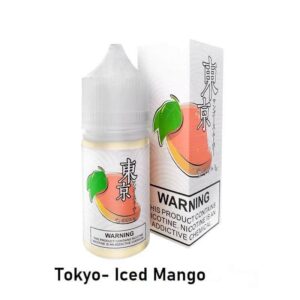 tokyo salt nic mango iced 30ml buy best online in uae vapor
