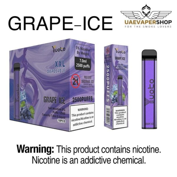 Yuoto Vape Xxl Grape Ice
