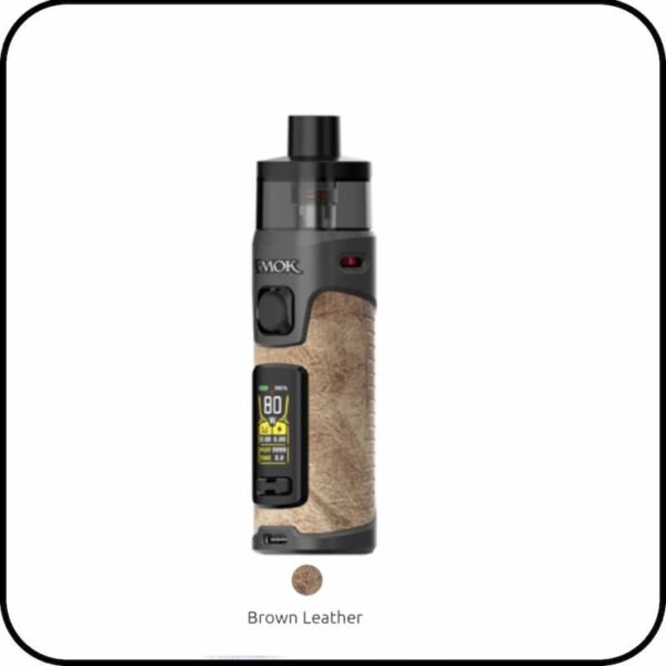 Best Smok Rpm 5 Pro Brown Leather Vape Kit 2000mAh Battery Buy Uae Online Shop