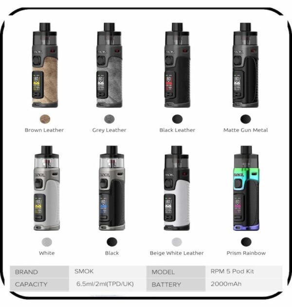 Best Smok RPM 5 Pro Pod Kit Buy Online Vape Shop In Dubai