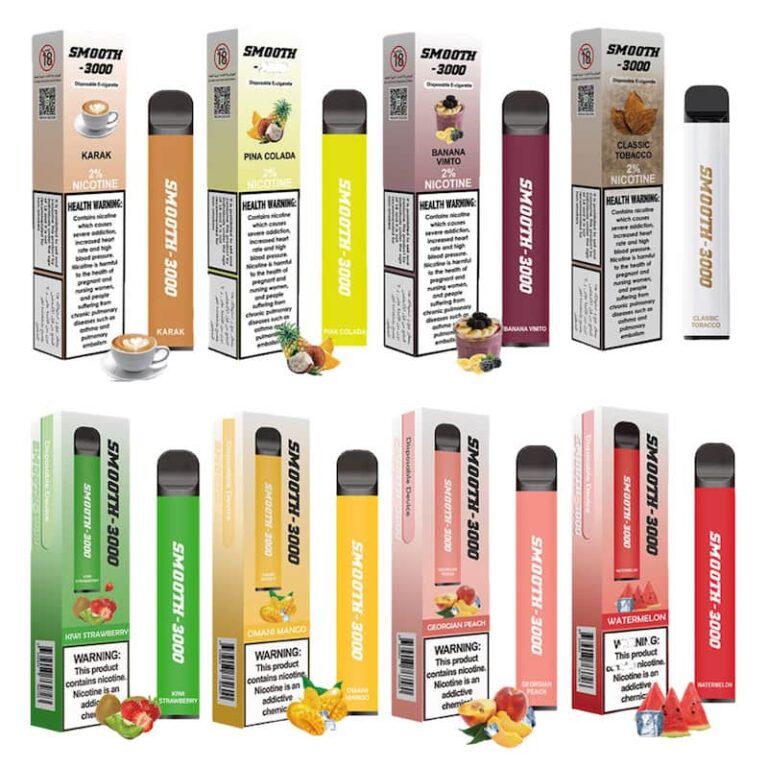 Smooth Disposable Vape 3000 Puffs Best Vape Shop In Uae Now