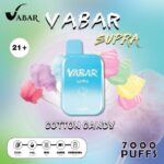Vabar Supra 7000 Puffs Disposable Cotton Candy Best Buy Online Uae Vaper