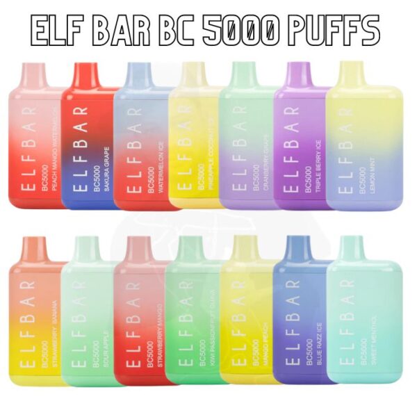 Elf Bar 5000 Puffs Disposable Vape Buy In Best vape pod kit
