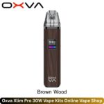 Oxva Xlim Pro 30W Vape Kits Brown Wood