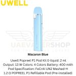 Best Uwell Popreel P1 Pod Kit Macaron Blue 400mah 13w in Uae.jpg