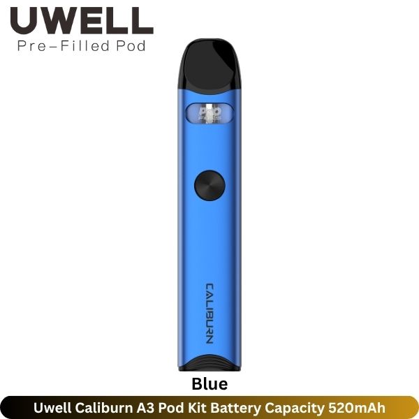 elf bar vape uk UWELL Caliburn A3 Pod System Kit 520mAh – Vape Station main image 1
