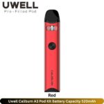 Uwell Caliburn A3 Pod Kit Red