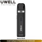 Uwell Caliburn X Pod System Kit 20W Matte Black
