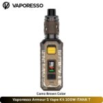 Vaporesso Armour S Vape Kit 100W Camo Brown Color