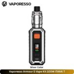 Vaporesso Armour S Vape Kit 100W Silver Color