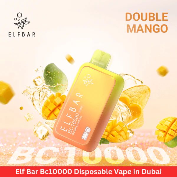 Elf Bar Bc10000 Double Mango Disposable Vape in Dubai - Uaevapershop in UAE