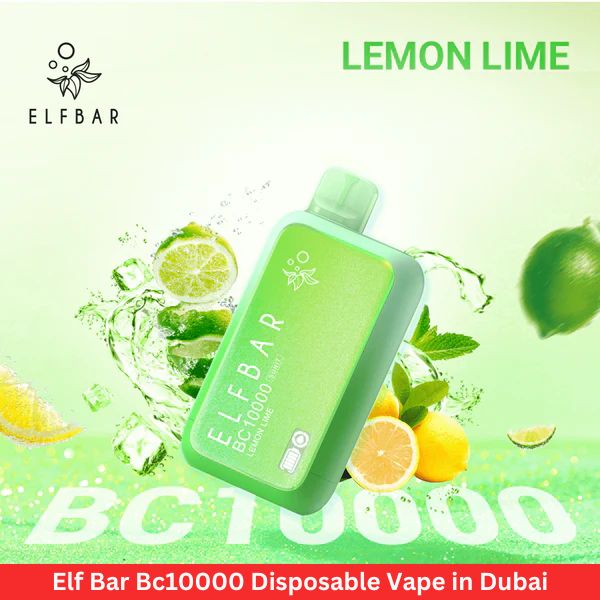 Elf Bar Bc10000 Lemon Lime Disposable Vape in Dubai - Uaevapershop in UAE