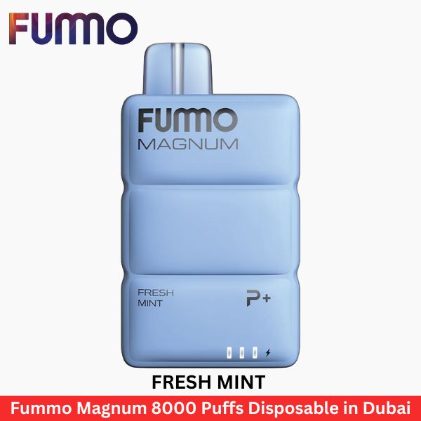 Fummo Magnum 8000 Puffs Fresh Mint Disposable in Dubai - Uaevapershop in UAE