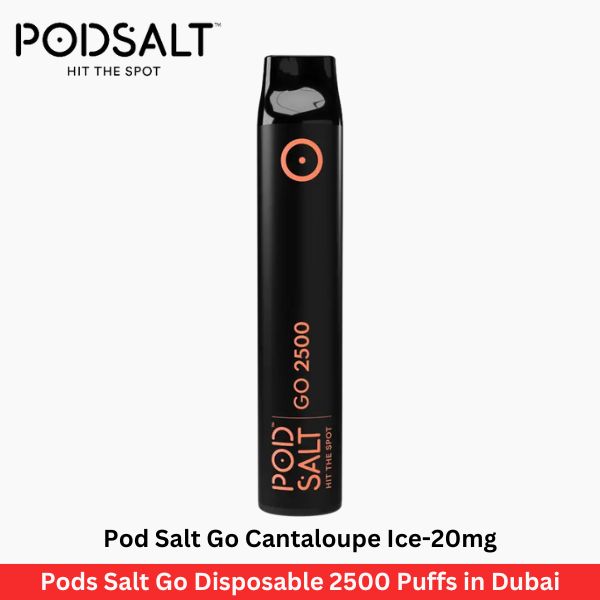 Pod Salt Go Cantaloupe Ice 20mg Disposable 2500 Puffs in Dubai - Uaevapershop in UAE