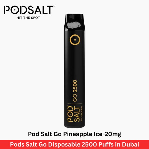 Pod Salt Go Pineapple Ice 20mg Disposable 2500 Puffs in Dubai - Uaevapershop in UAE
