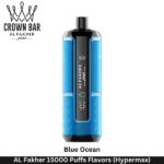 AL Fakher 15000 Puffs Flavors Blue Ocean (Hypermax)