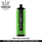AL Fakher 15000 Puffs Flavors Blue Razz Lemonade (Hypermax)